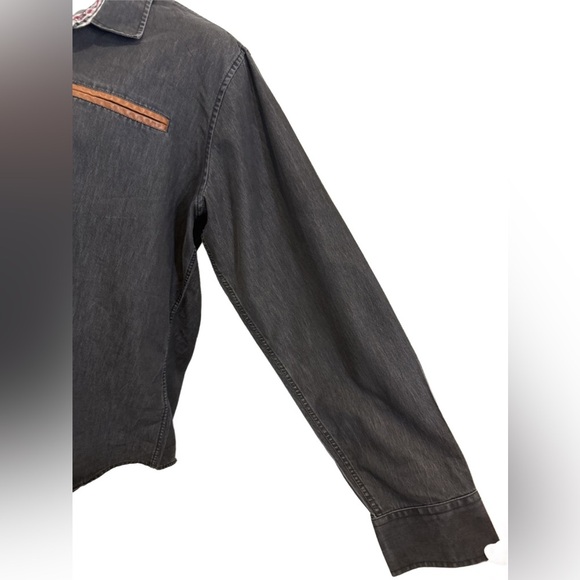 Coofandy Men's Gray Long Sleeve Shirt in XL - Picture 8 of 11